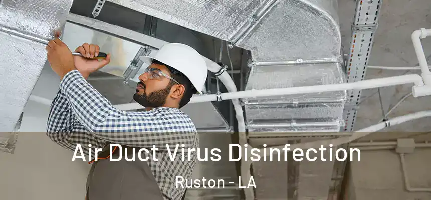  Air Duct Virus Disinfection Ruston - LA
